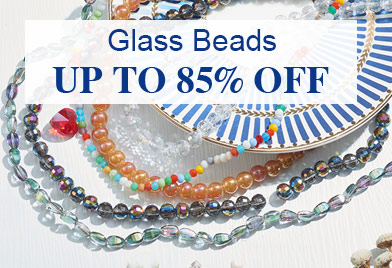 Glass Beads Up To 85% OFF