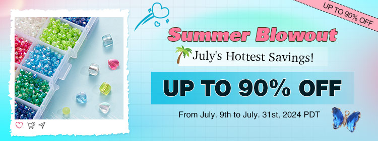 Summer Blowout July's Hottest Savings! 400,000+ Items UP TO 90% OFF