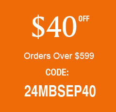 $40 OFF Orders Over $599